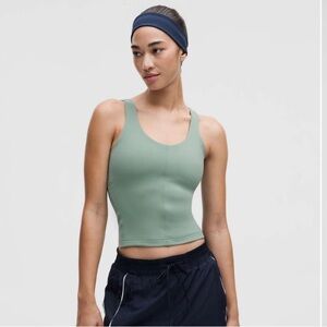 lululemon Glow Up Tank (B/C Cup) – Crater Blue (Size 6)